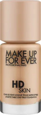 Тональная основа Make Up For Ever HD Skin Foundation полуматовая стойкая, 30 мл