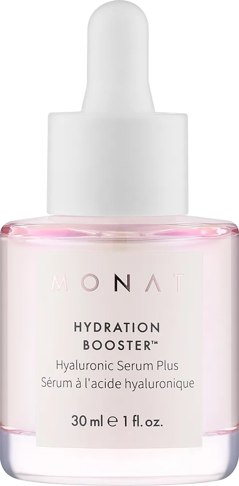 Сыворотка для лица Monat Hydration Booster Hyaluronic Serum Plus увлажняющая, безмасляная, 30 мл