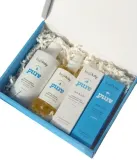 Детский набор Hagi Baby Pure гель для мытья масло для ванны крем и крем под подгузник с алоэ 300+200+75+75 мл — фото 2