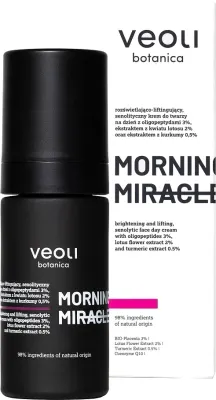 Крем для лица Veoli Botanica Morning Miracle дневной осветляющий 30 мл