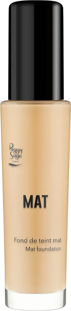 Матирующий тональный флюид Peggy Sage Fond De Teint Mat стойкий, 30 мл
