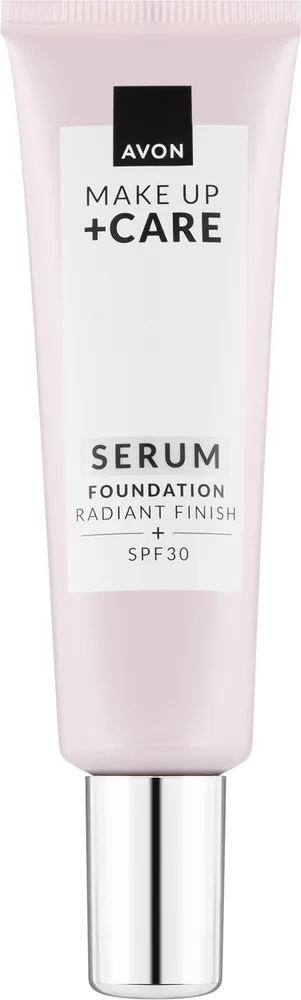 Тональная основа-сыворотка Avon Make Up + Care Serum Foundation Radiant Finish, SPF 30, 30 мл