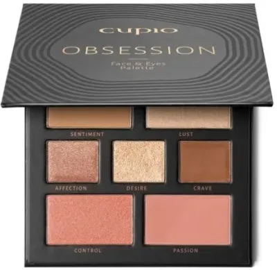 Палетка для макияжа лица и глаз Cupio Obsession Face & Eyes Palette