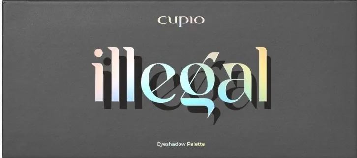Палетка теней для век Cupio Illegal со слюдой и пигментами 11.2 г