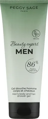 Шампунь и гель для душа 2 в 1 для мужчин Peggy Sage Beauty Expert Men, 200 мл