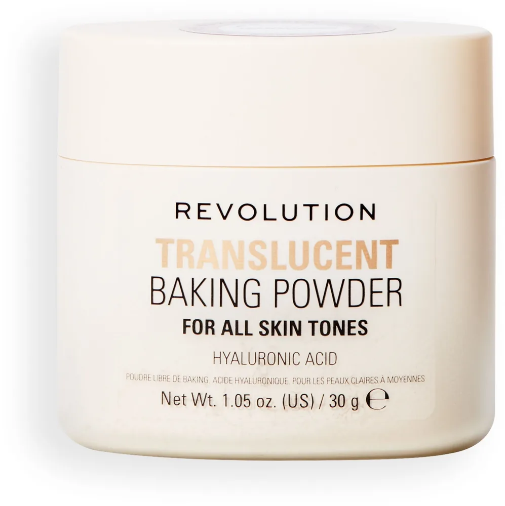 Рассыпчатая пудра для бейкинга Makeup Revolution Translucent Baking Powder без талька, 30 г