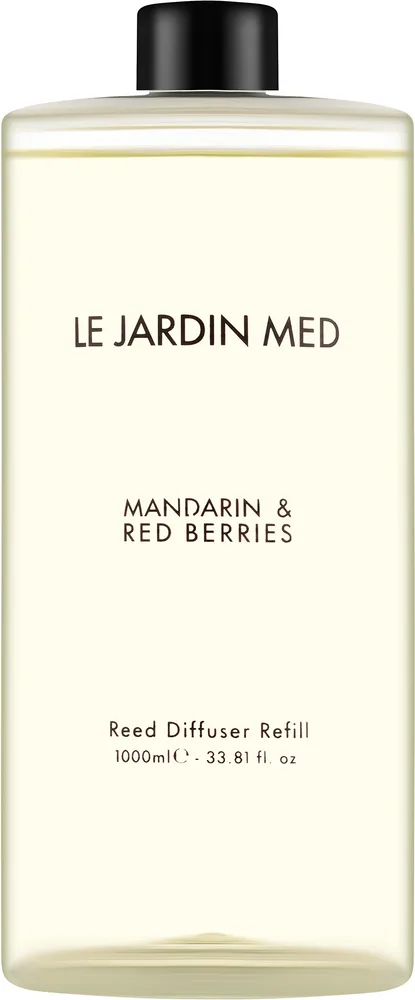 Спрей для дома Papoutsanis Le Jardin Med Mandarine and Red Berries сменный блок 1000 мл