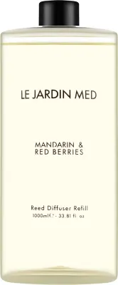 Спрей для дома Papoutsanis Le Jardin Med Mandarine and Red Berries сменный блок 1000 мл