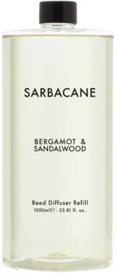 Сменный блок для аромадиффузора Sarbacane Bergamot & Sandalwood 1000 мл