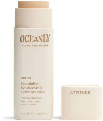 Тональный стик Attitude Oceanly Light Coverage Foundation Stick лёгкий с уходом, 12 г