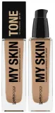 Полуматовый тональный флюид Bellaoggi My Skin Tone Foundation увлажняющий, SPF 15, 30 мл, оттенок 25N - Vanilla — фото 1