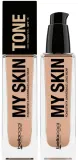 Полуматовый тональный флюид Bellaoggi My Skin Tone Foundation увлажняющий, SPF 15, 30 мл, оттенок 10C - Sand — фото 1