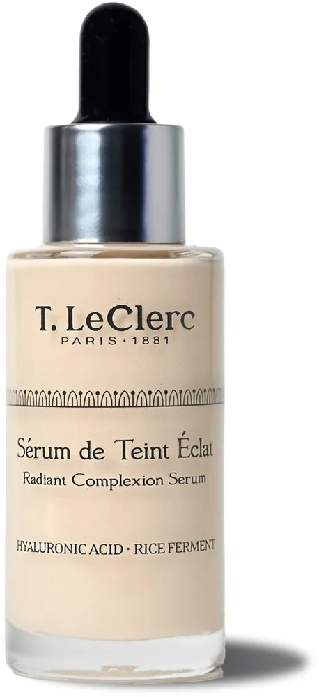T. LeClerc PRZECENA! Tonujące serum do twarzy - Тональная основа-сыворотка T.LeClerc Radiant Complexion Serum сияющая с уходом, 30 г, оттенок 01 - Ivore