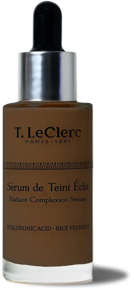 T. LeClerc PRZECENA! Tonujące serum do twarzy - Тональная основа-сыворотка T.LeClerc Radiant Complexion Serum сияющая с уходом, 30 г, оттенок 12 - Moka