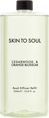Сменный блок для аромадиффузора Papoutsanis Skin to Soul Cedarwood & Orange Blossom 1000 мл