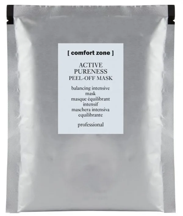 Профессиональная очищающая плёночная маска-пластырь Comfort Zone Active Pureness Peel-Off, 10 саше
