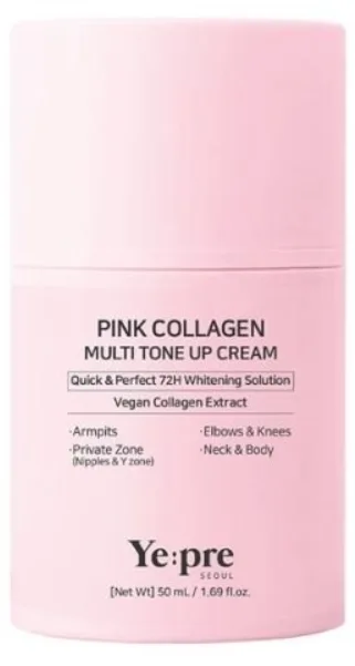 Крем для тела Yepre Pretty Pink Collagen для более ровного тона 50 мл