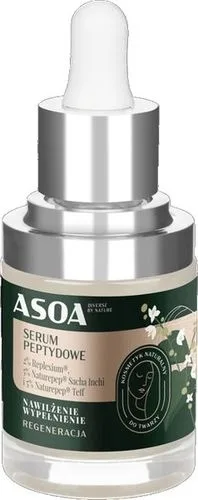 Сыворотка для лица Asoa Peptide Serum против морщин, для зрелой кожи, с пептидами, 30 мл