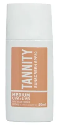 Тональный солнцезащитный флюид Tannity Sunscreen SPF 50 с уходом, 50 мл