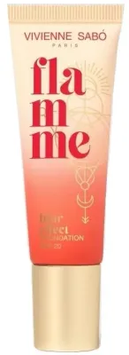 Тональный флюид Vivienne Sabo Flamme Foundation сатиновый SPF 20, 23 мл