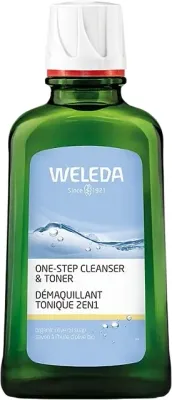 Очищающий тоник-эмульсия 2 в 1 для лица Weleda One-Step Cleanser & Toner