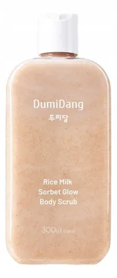 Скраб для тела DumiDang Rice Milk Sorbet Glow с рисовым молочком, 300 г