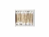 Набор Nudo Nature Made Bamboo Essentials бамбуковые ватные палочки 200 шт зубная щетка щетка для ногтей гребень и сумочка — фото 2