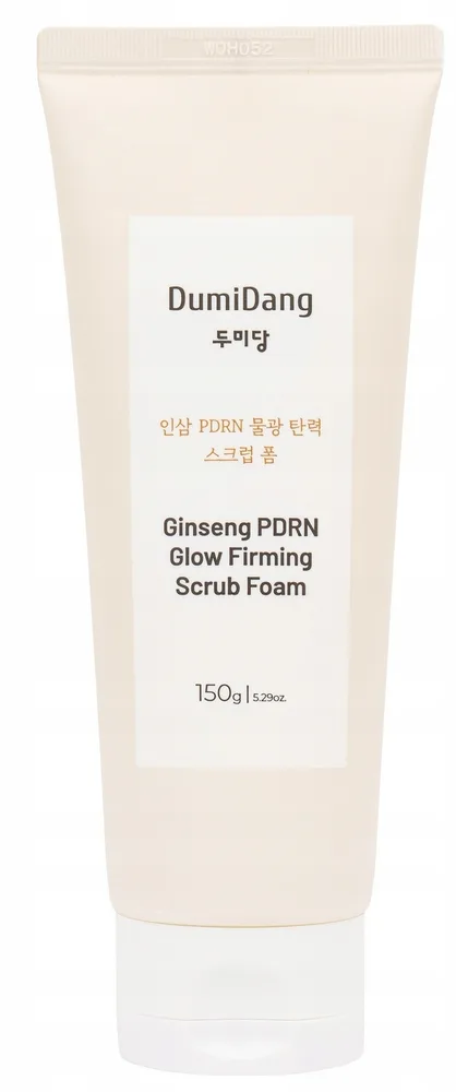 DumiDang Ginseng PDRN Glow Firming Scrub Foam пенка-скраб для умывания с женьшенем и PDRN 150 мл