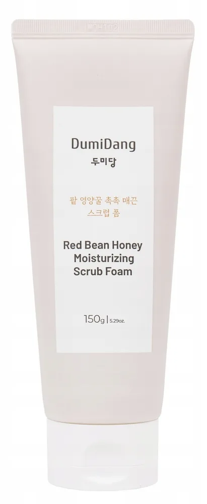 Пенка для умывания DumiDang Red Bean Honey Moisturizing Scrub Foam отшелушивающая, с мёдом и красной фасолью, 150 мл