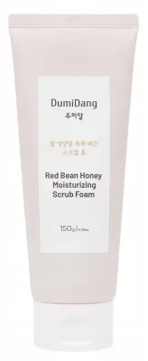Пенка для умывания DumiDang Red Bean Honey Moisturizing Scrub Foam отшелушивающая, с мёдом и красной фасолью, 150 мл