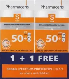 Детский набор Pharmaceris S солнцезащитный крем с широким спектром защиты SPF50+ для детей 2x50 мл — фото 2