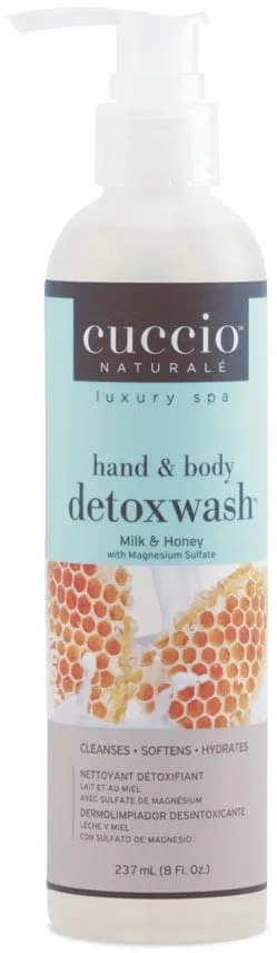 Мыло для рук и тела Cuccio Naturale Detox Wash Молоко и мёд, 237 мл