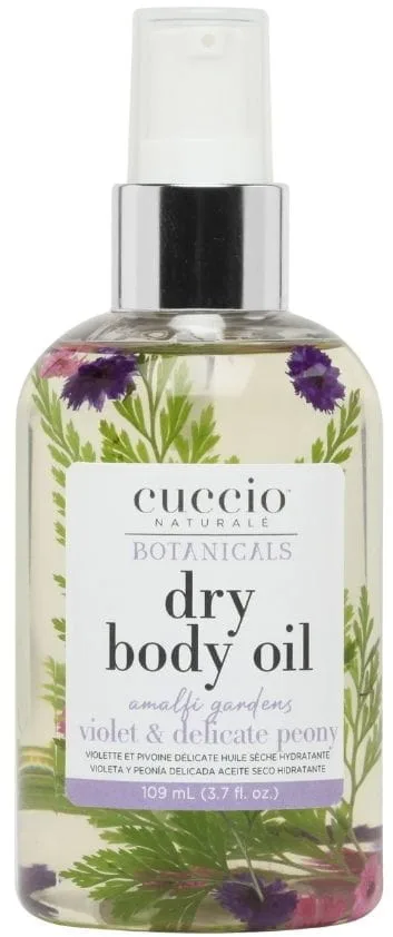 Сухое масло для тела Cuccio Naturale Amalfi Gardens фиалка и пион