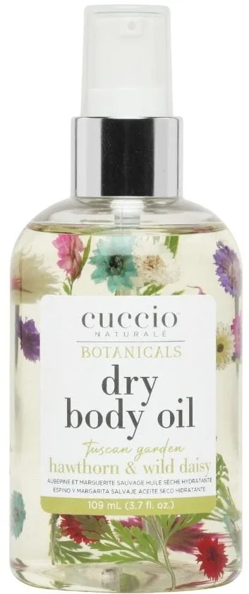 Сухое масло для тела Cuccio Naturale Tuscan Gardens боярышник и ромашка