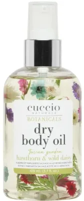 Сухое масло для тела Cuccio Naturale Tuscan Gardens боярышник и ромашка
