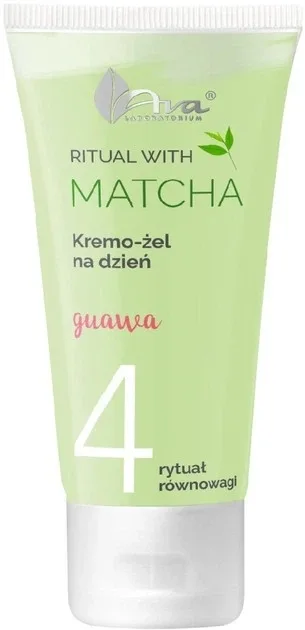 Крем-гель для лица Ava Laboratorium Ritual With Matcha Cream-Gel дневной, матирующий, 50 мл