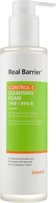 Real Barrier Control-T Cleansing Foam очищающая пенка для жирной кожи с себум-комплексом 190 мл