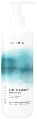 Шампунь Cutrin Ainoa Deep Clean глубоко очищающий, с черникой и пантенолом, 500 мл