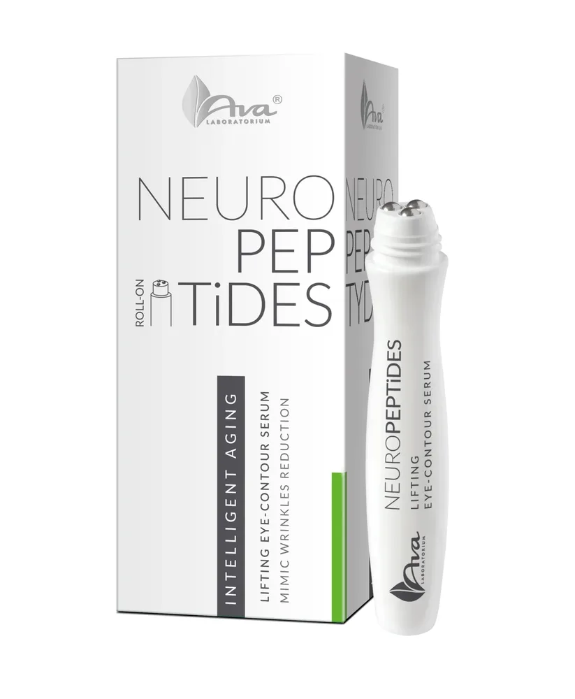 Сыворотка для кожи вокруг глаз Ava Laboratorium Neuro Peptides Lifting Eye-Contour Serum с массажным аппликатором, 15 мл