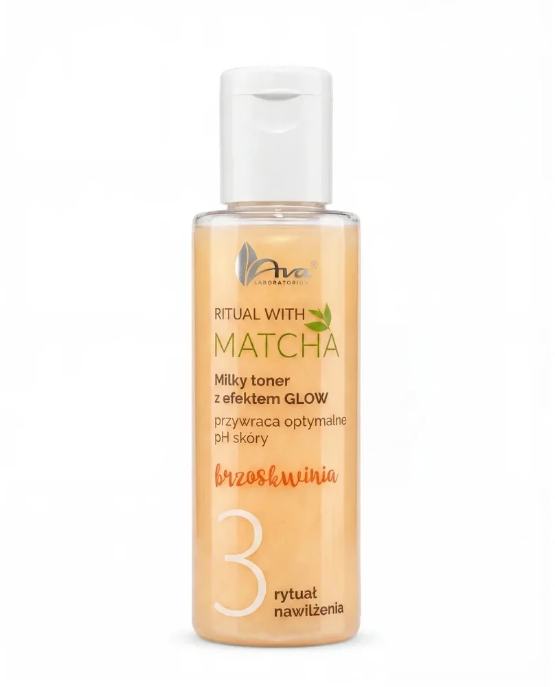 Тоник для лица Ava Laboratorium Ritual with Matcha 3 Milky Toner молочный, с эффектом сияния, 100 мл