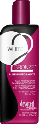 Интенсификатор загара для солярия Devoted Creations White 2 Bronze Pure Pomegranate с гранатом 250 мл