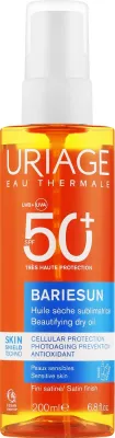Солнцезащитное сухое масло-спрей для тела Uriage Bariesun SPF 50+