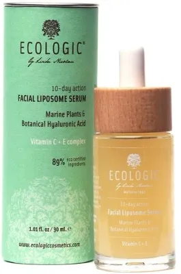 Сыворотка для лица и вокруг глаз Ecologic Cosmetics Facial Lipsome с липосомами гиалуроновой кислоты, увлажняющая, 30 мл