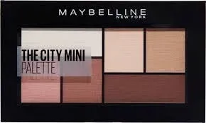 Палетка теней для век Maybelline New York The City Kits Mini коричнево-бежевая