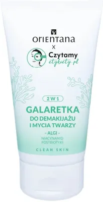 Orientana очищающая галаретка для снятия макияжа с ниацинамидом гиалуроном и пантенолом 125 мл