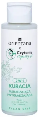 Orientana отшелушивающая и разглаживающая курация для лица с AHA, PHA, BHA и мочевиной, 100 мл