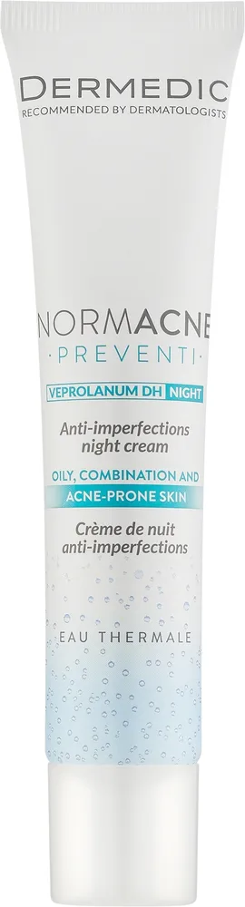 Крем для лица Dermedic Normacne Preventi ночной для проблемной кожи 40 г