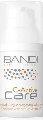 Крем для области вокруг глаз Bandi Professional C-Active Care с активным витамином C пептидом и пантенолом для сияния 30 мл