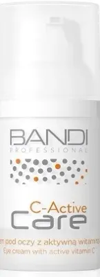 Крем для области вокруг глаз Bandi Professional C-Active Care с активным витамином C пептидом и пантенолом для сияния 30 мл