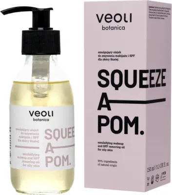 Масло для лица Veoli Botanica Squeeze A Pom гидрофильное с гранатом для жирной кожи 150 мл